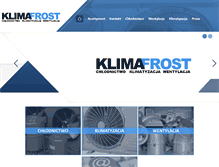 Tablet Screenshot of klimafrost.info